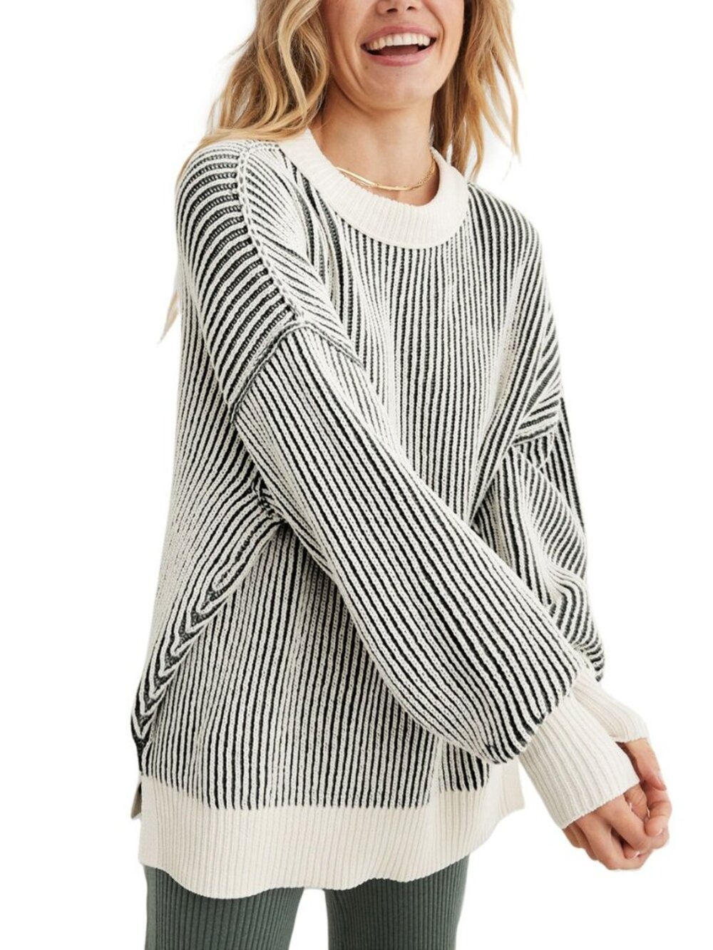 Beyond Chenille Sweater for Women 2026 Winter Crew Neck Pullover Sweater Color